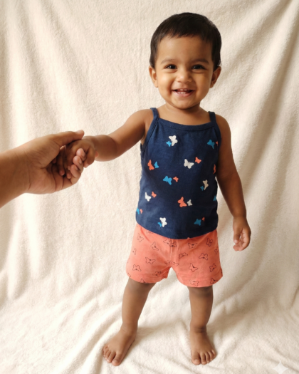 Rainbow Boy Baby Sleeveless and Shorts Set