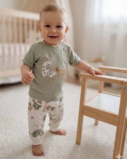 Rainbow Boy Baby Pant Set