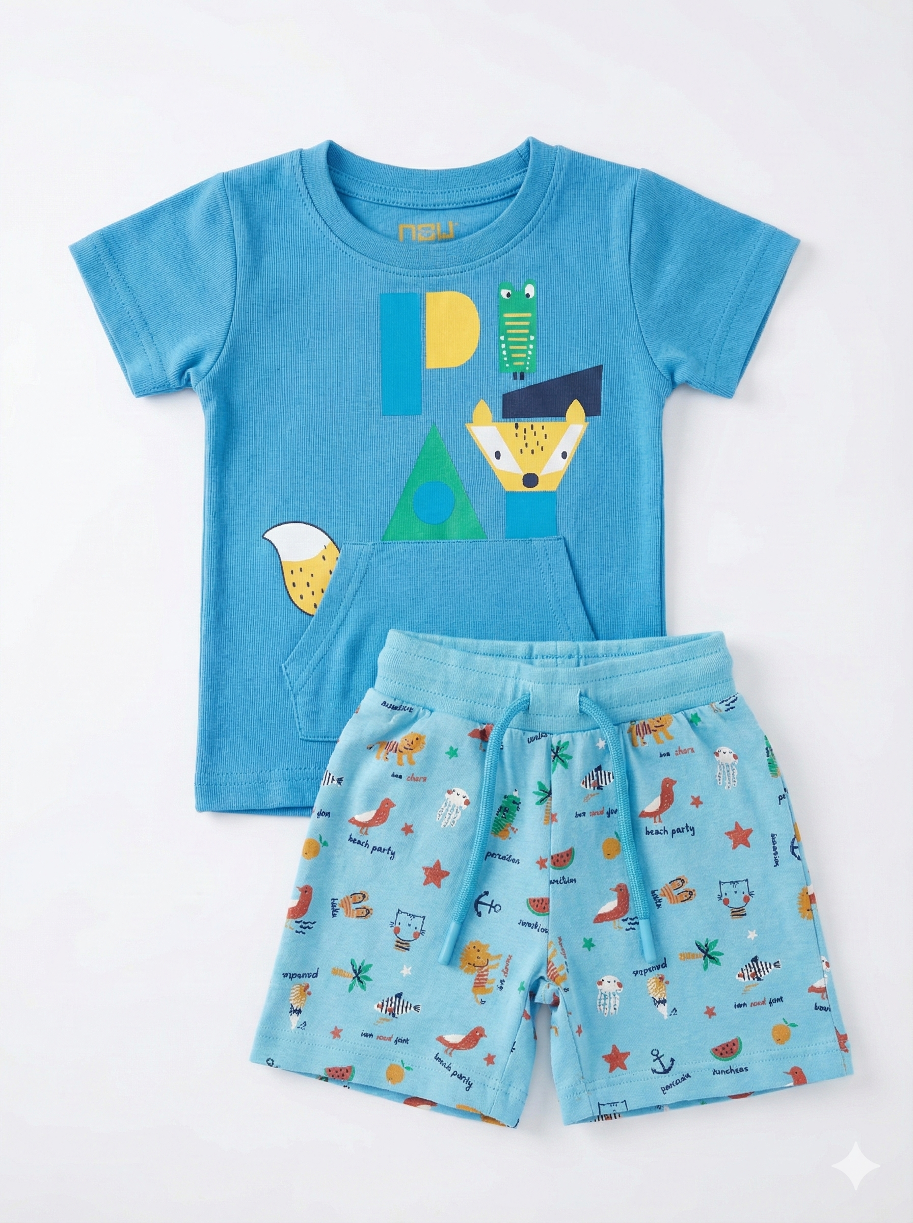Rainbow Baby T-shirt and Shorts Set - Image 2
