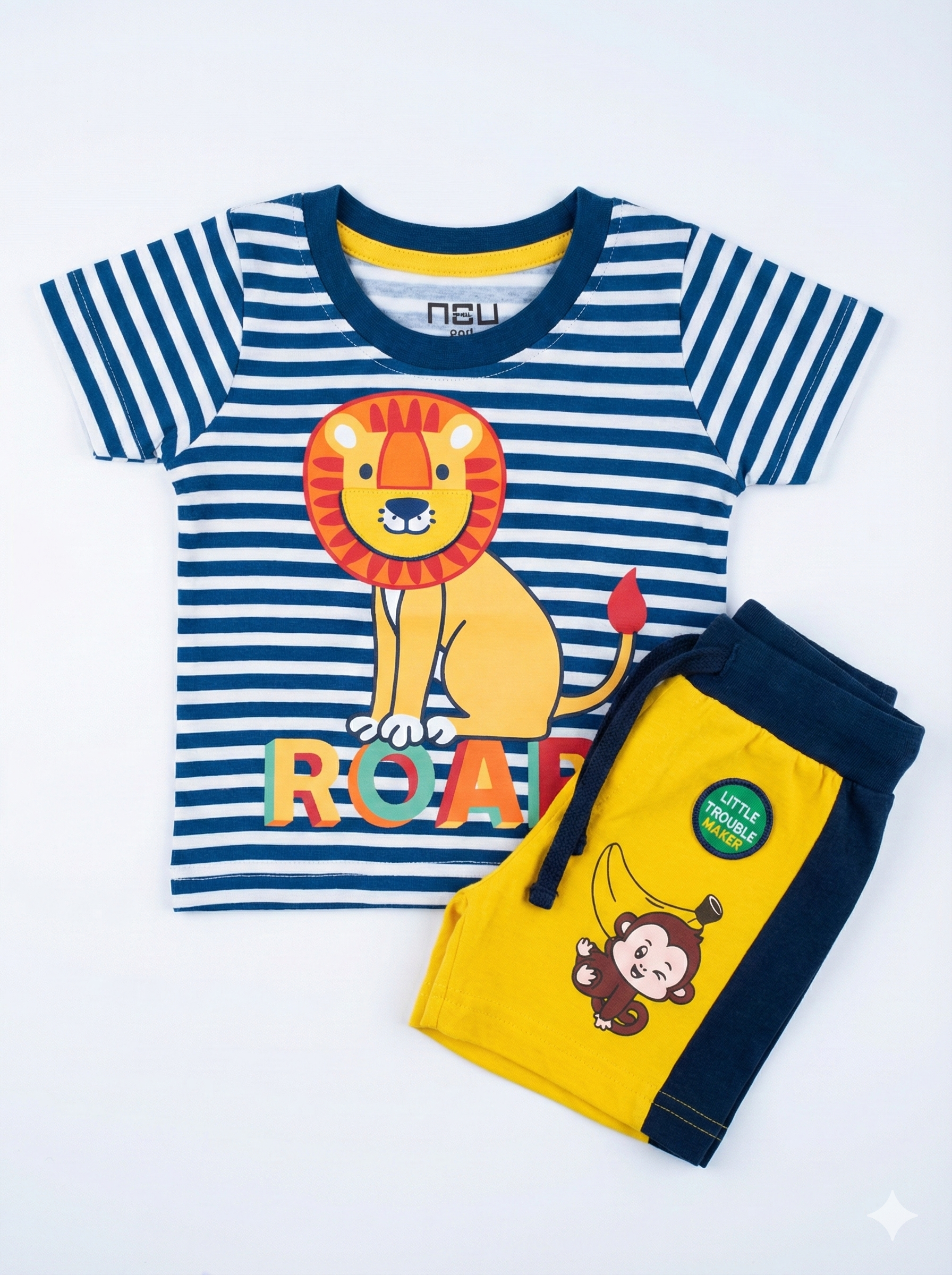 Rainbow Baby T-shirt and Shorts Set - Image 2